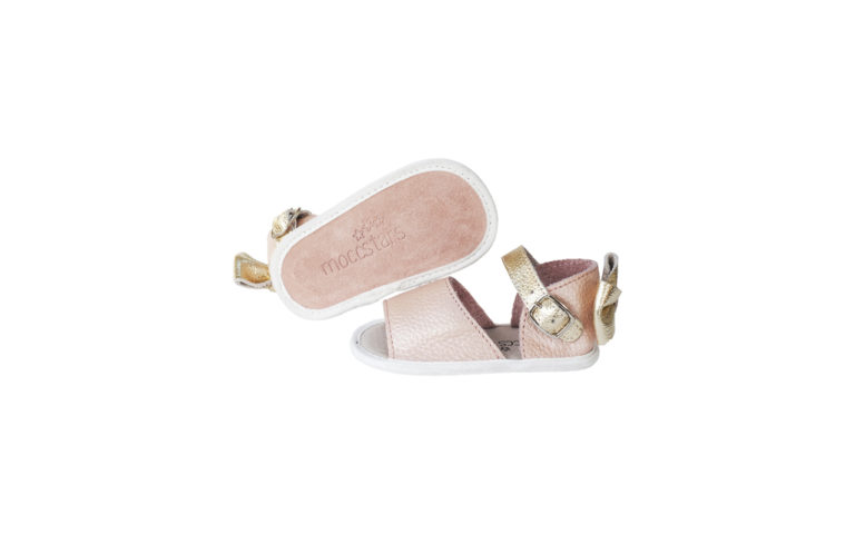 'Princess' - Peep Toe Bow Sandals